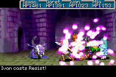 Resist being cast in the GBA games.